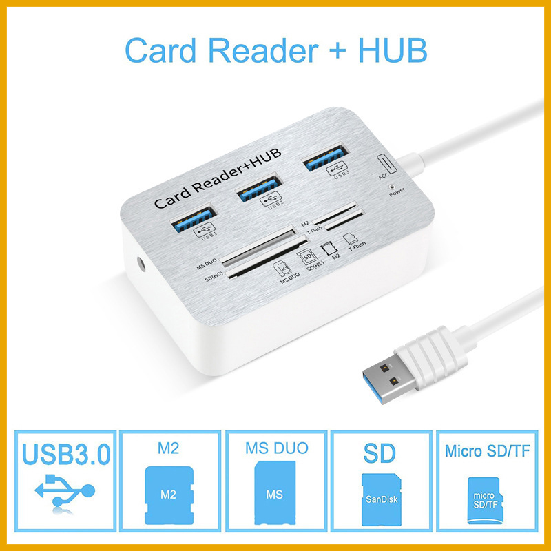 Usb Hub Type C - 7in1 3 Port USB TYPE C