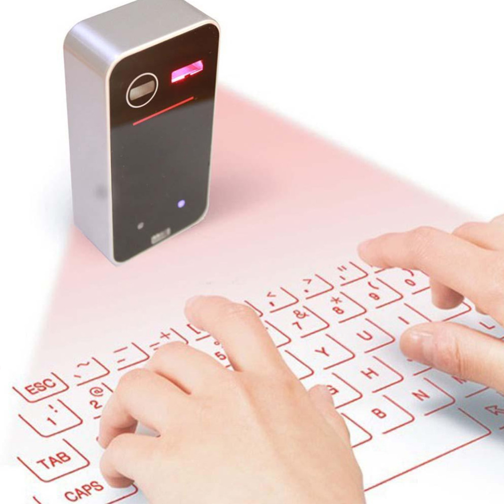 Android Tablet Gaming Accessories - Keyboard Laser Nirkabel Portabel Keyboard Bluetooth