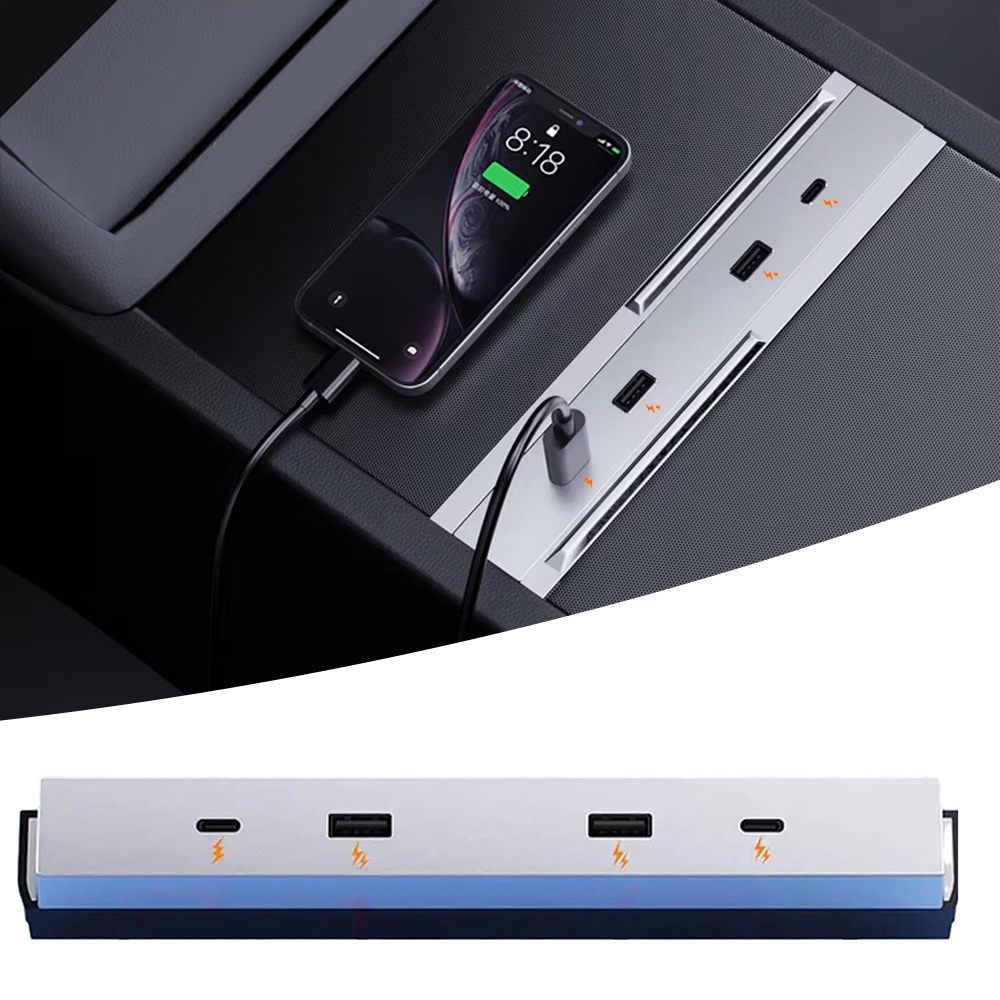 Usb Hub Type C - Dock Pengisian Daya Cepat 27W-65W USB