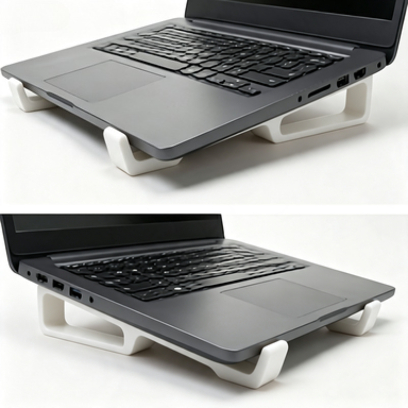 Cooling Stand Tablet - Penyangga Laptop 3D Cetak Ergonomis, Penyangga