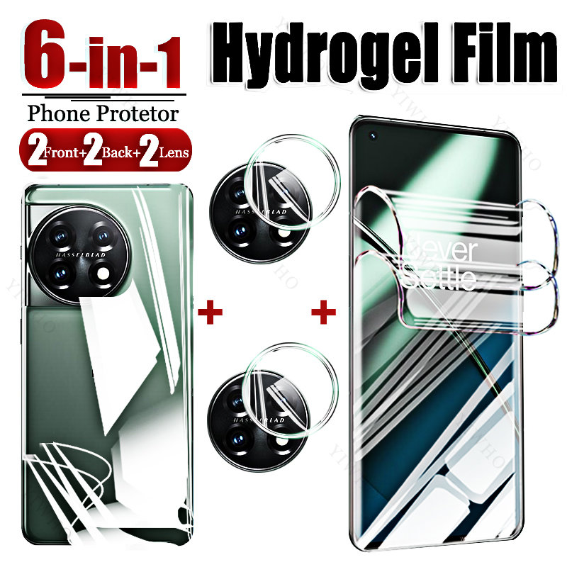 Oneplus Tablet Accessories - 6in1 Film Hidrogel Belakang Depan untuk
