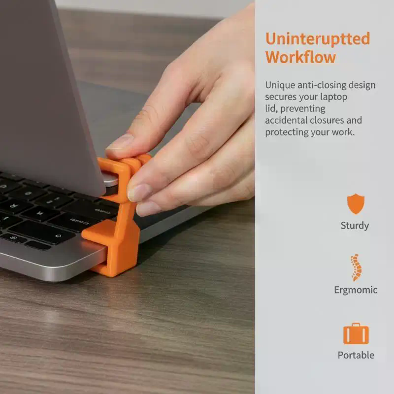 Cooling Stand Tablet - Penyangga Laptop Anti-Tutup Portabel & Sistem