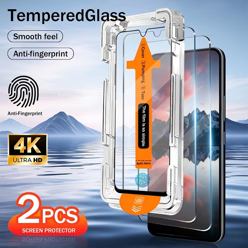 2/4 Buah Kaca Tempered Bebas D - Oneplus Tablet Accessories ulasan dan harga