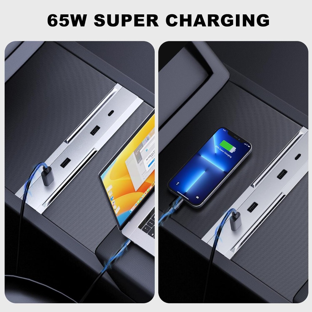 Aksesori Interior Untuk Tesla  - Usb Hub Type C ulasan dan harga