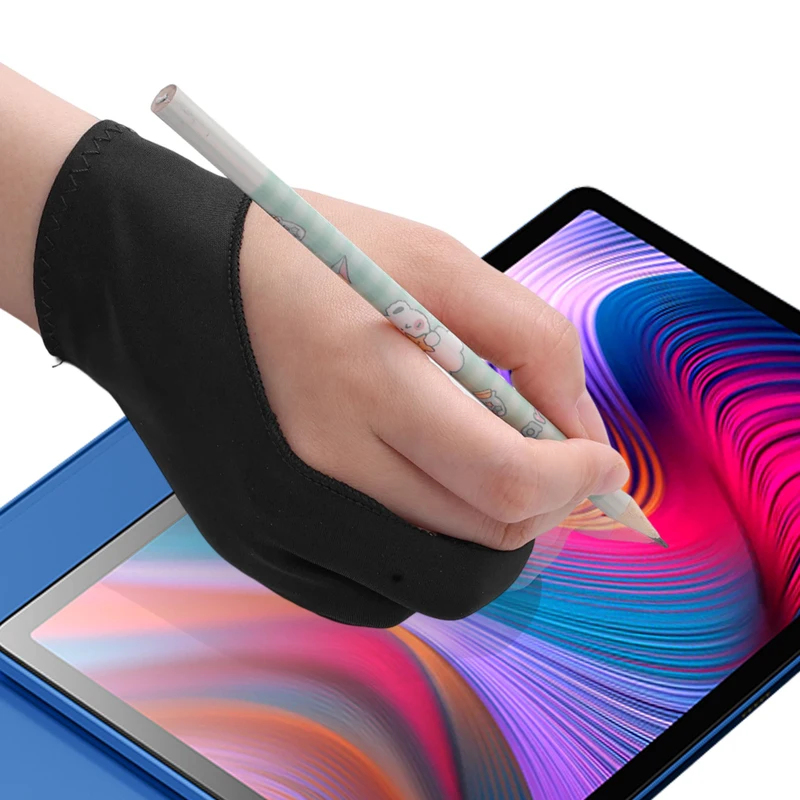 Sarung Tangan Anti-Sentuh Dua  - Drawing Glove Artist ulasan dan harga