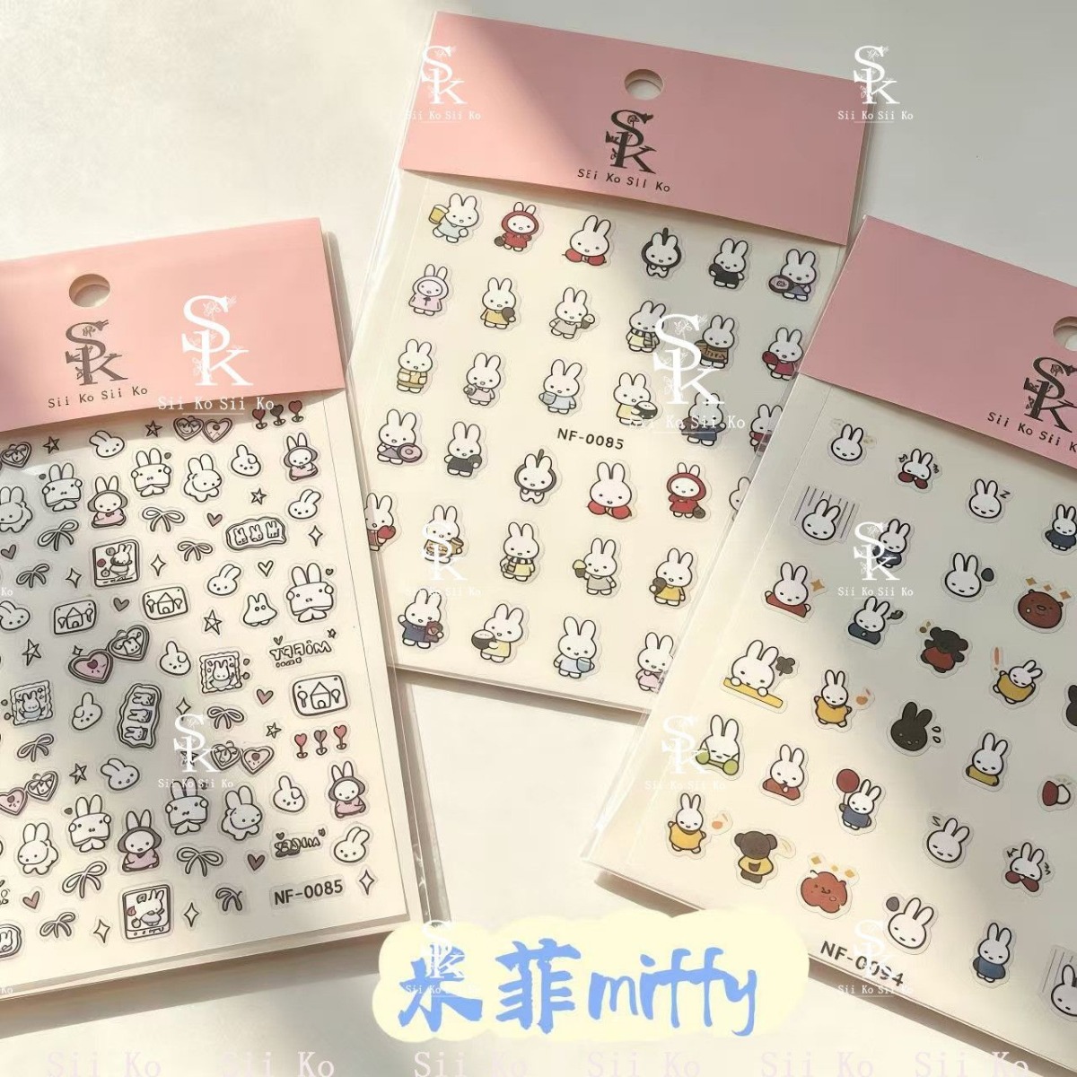 Stiker Kuku Kelinci Miffy Kart - Tablet Cute Accessories ulasan dan harga