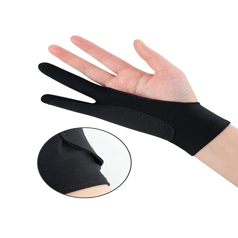 1/2 lapisan Seni 2 jari anti-k - Drawing Glove Artist ulasan dan harga