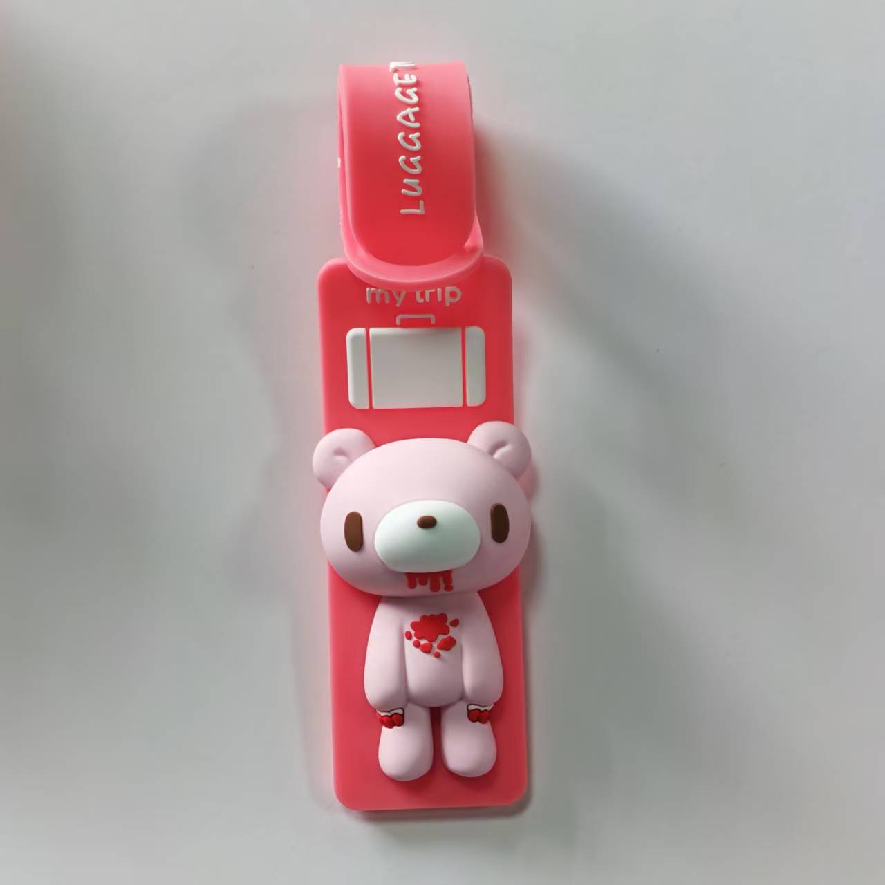 Tag Bagasi Silikon Beruang Kar - Tablet Cute Accessories ulasan dan harga