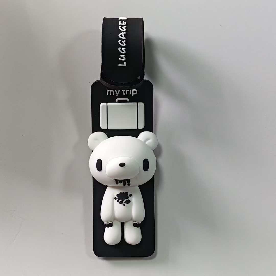 Tag Bagasi Silikon Beruang Kar - Tablet Cute Accessories ulasan dan harga