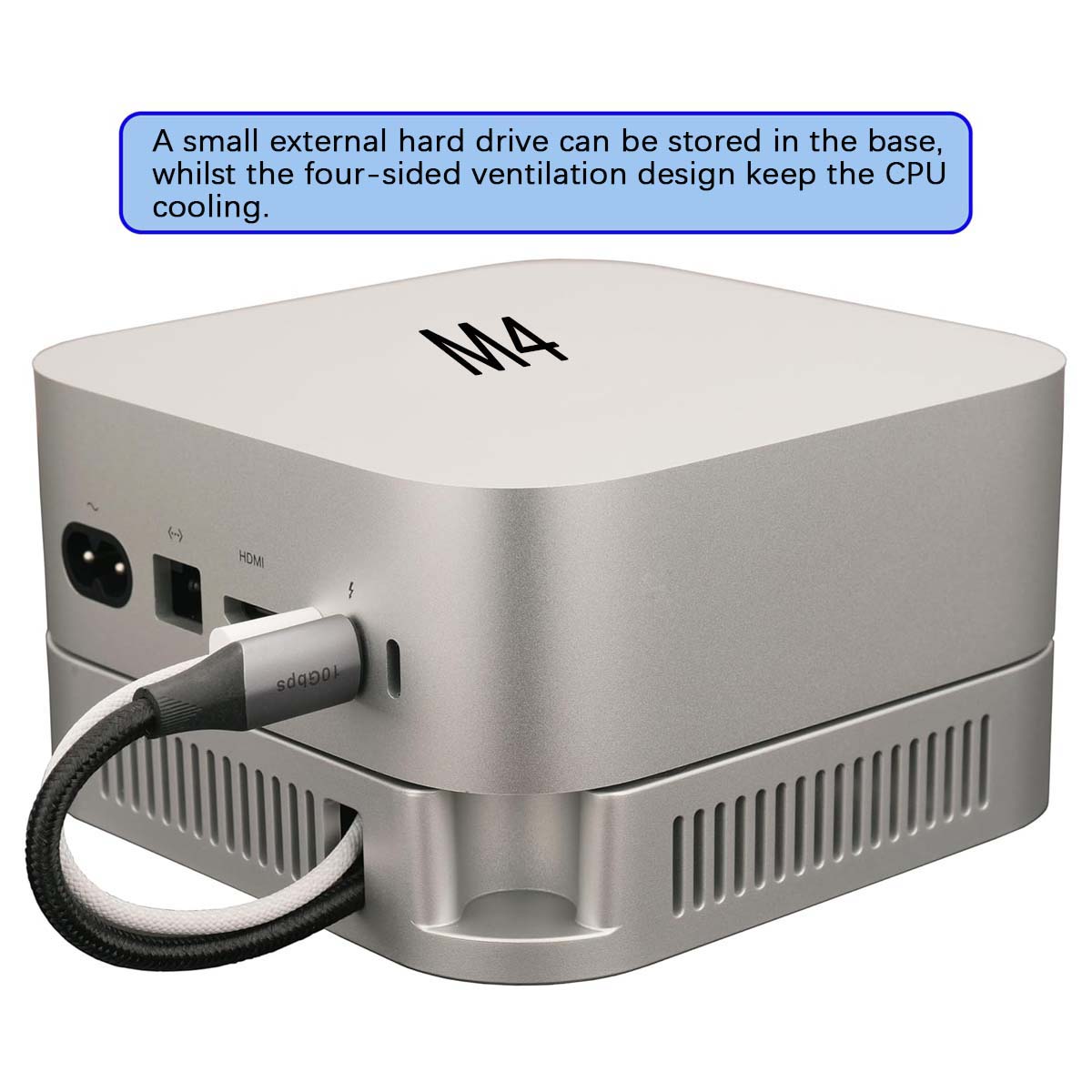 Stand untuk Mac Mini M4/M4 Pro - Cooling Stand Tablet ulasan dan harga