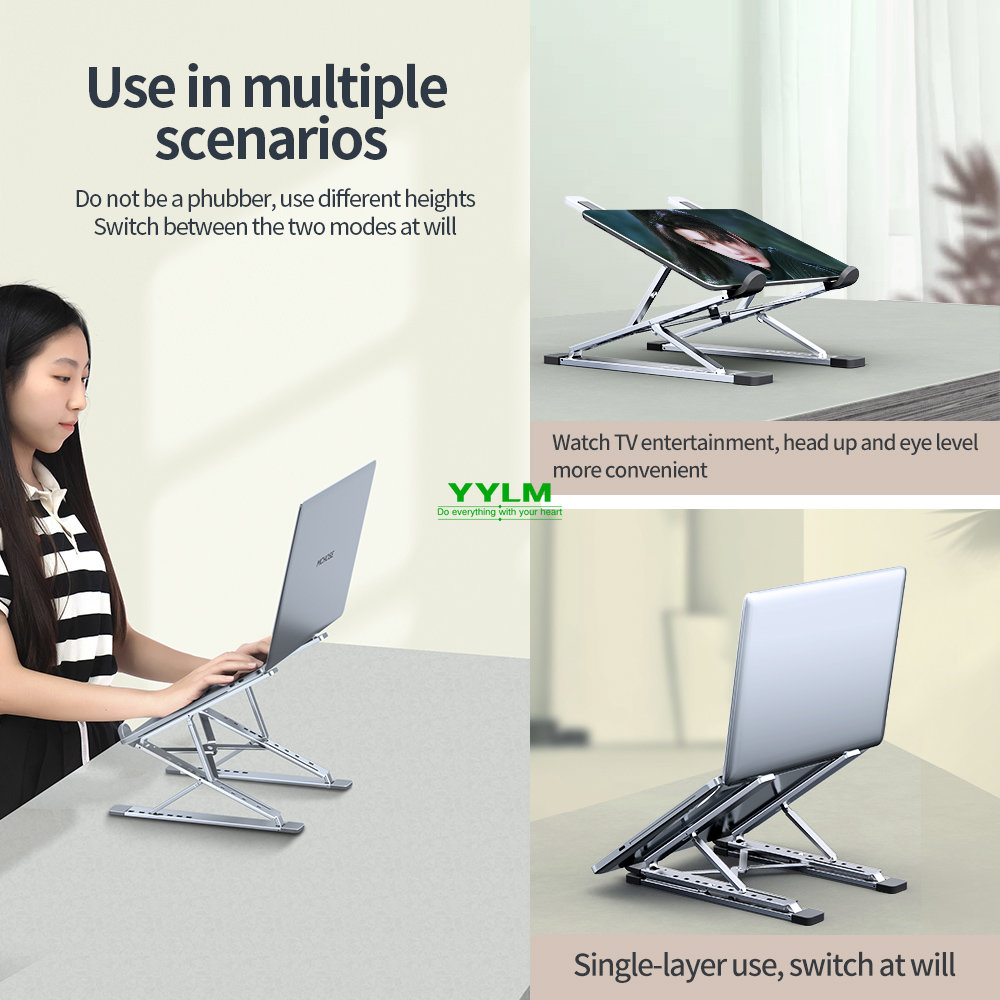 YYLM N8 dudukan Laptop alumini - Cooling Stand Tablet ulasan dan harga