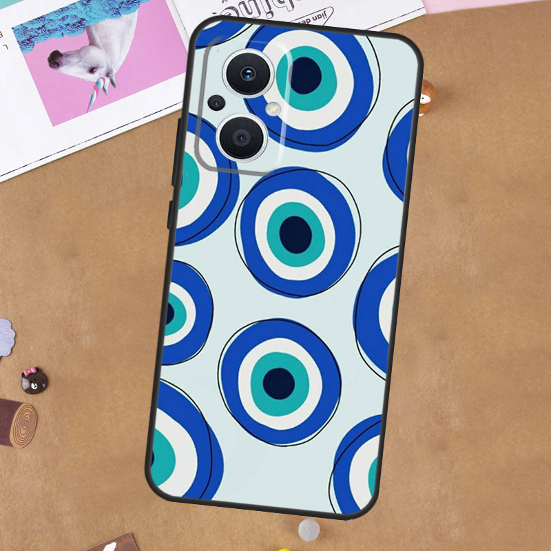Casing dengan Motif Mata Jahat - Oppo Reno 12 ulasan dan harga