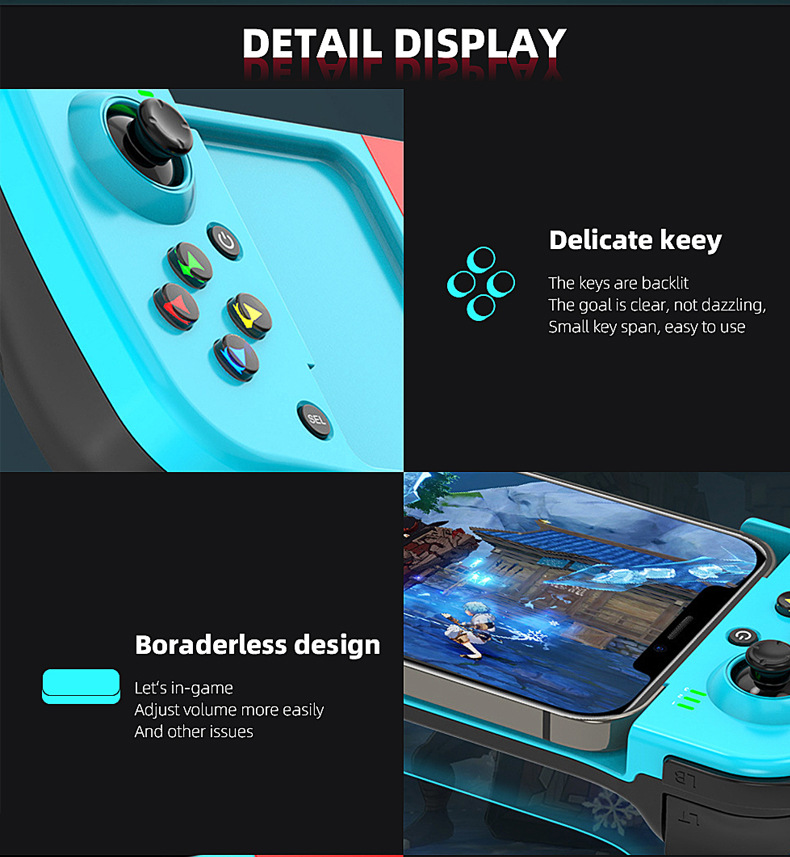 Gamepad Nirkabel Bluetooth D3  - Android Tablet Gaming Accessories ulasan dan harga