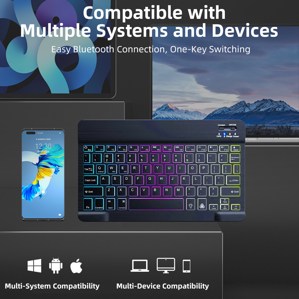 2026 Keyboard Bluetooth dengan - Android Tablet Gaming Accessories ulasan dan harga