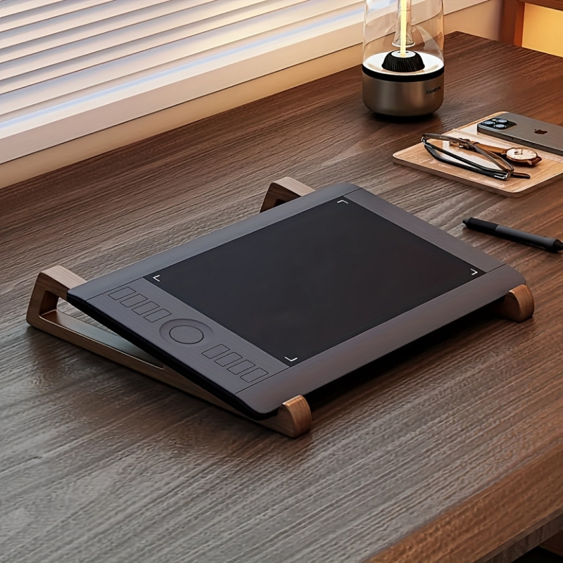 Stand Laptop Kayu Lipat Portab - Cooling Stand Tablet ulasan dan harga