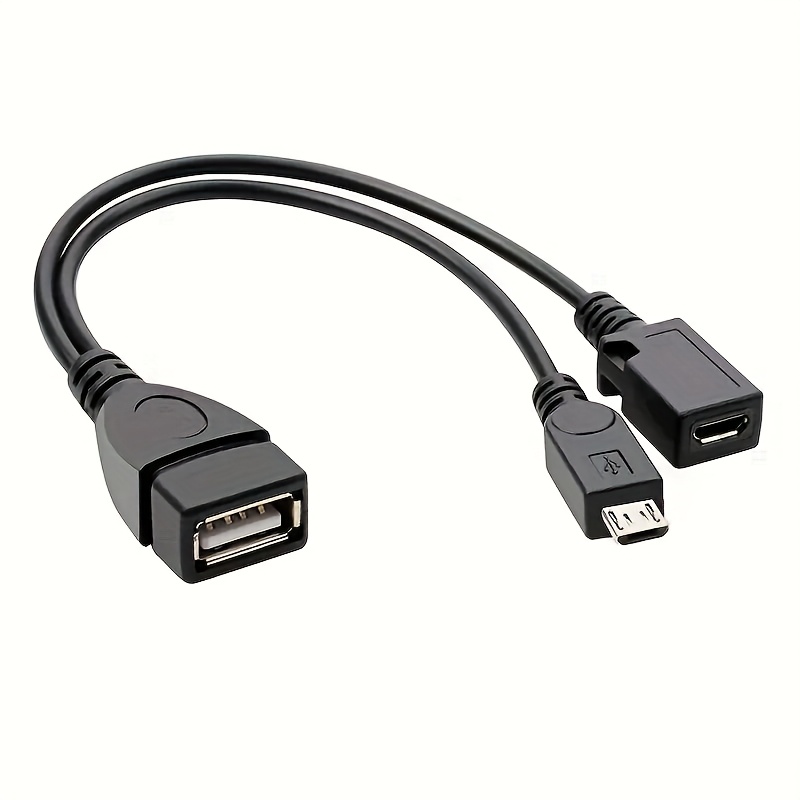Adaptor Pemisah USB OTG 2-In-1 - Tablet Tech Accessories ulasan dan harga